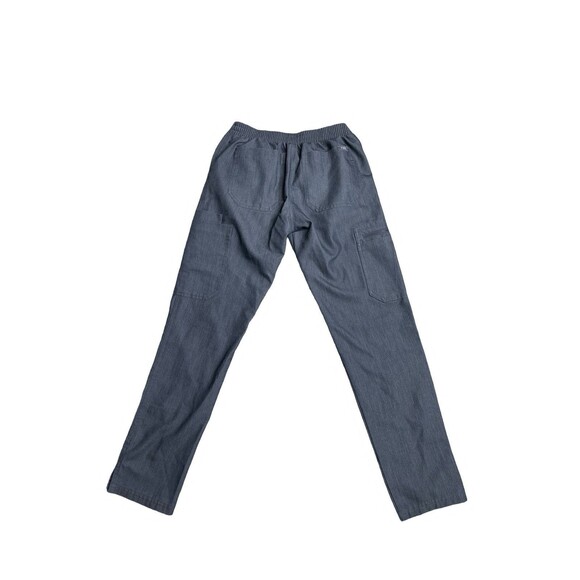 Figs Mua Pintuck Scrub Set Women Gray Technical Collection Top & Bottom size XXS - Picture 8 of 16